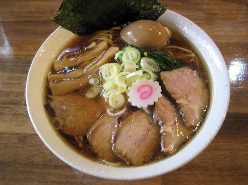 「特製中華そば（中220g）1000円」@BASSOの写真