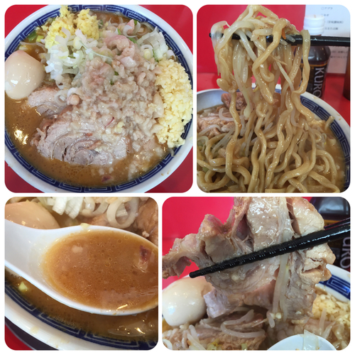 「136の味噌(並)¥880(野菜以外マシマシ+ショウガ)」@ジャンプの写真