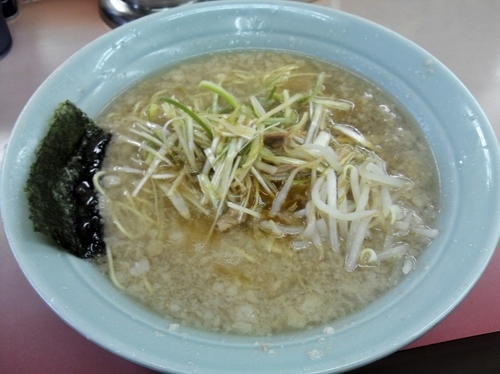 「ネギラーメン」@ラーメンショップ 緑ヶ丘店の写真