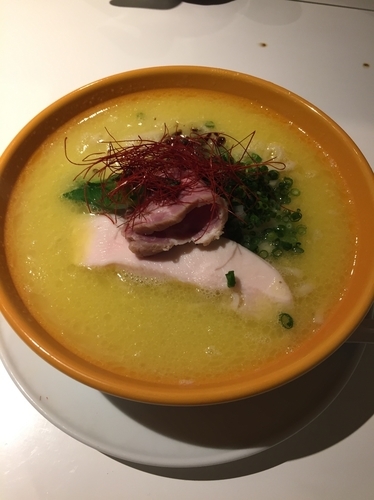 「白湯塩  850円」@Japanese Ramen Noodle Lab Qの写真