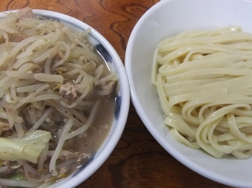 「【昼の部】野菜つけめん」@ラーメン ひかりの写真