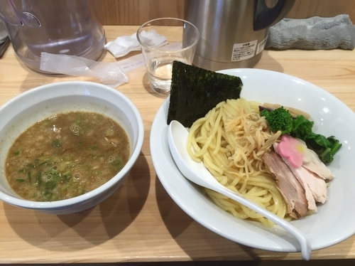 「煮干つけ麺」@銀座 篝 アトレ浦和店の写真