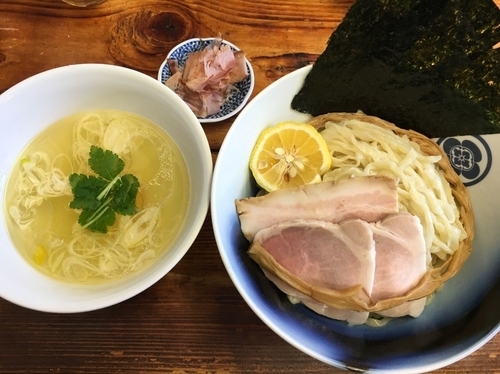 「シンプル塩つけ麺限定」@飯田商店 湯河原本店の写真