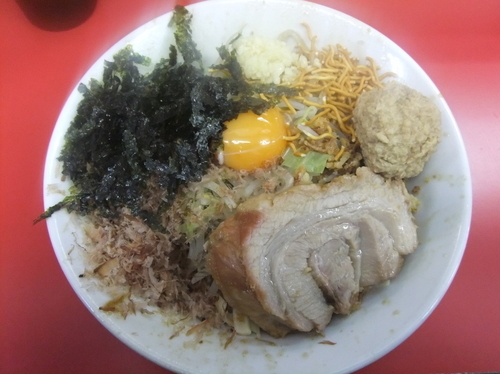 「汁なし」@ラーメン一心の写真