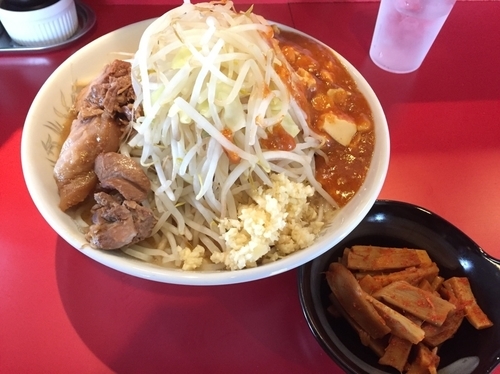 「フュージョン ＋ 火のメンマ 800＋100円」@蒙麺 火の豚の写真