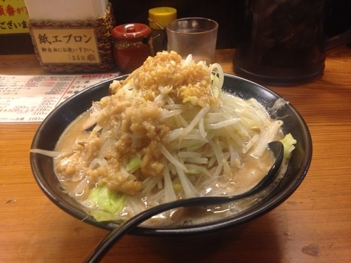 「濃厚G郎麺」@三代目麺処 「まるは」極 船橋店の写真