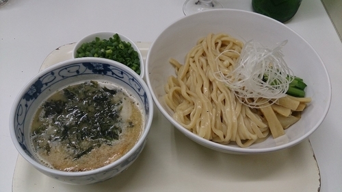 「しおつけめん＋青ねぎ」@塩ラーメン・つけめんのお店 はないちの写真