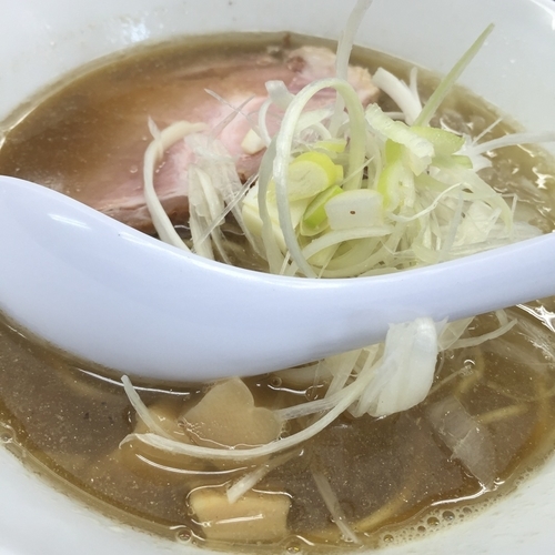 「中華そばNORMAL+追い玉」@煮干中華そば のじじR 我孫子店の写真