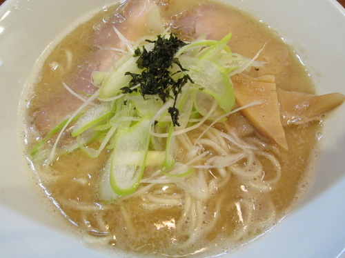 「らーめん銀だら搾り　「780円」」@鮮魚らーめん 五ノ神水産の写真