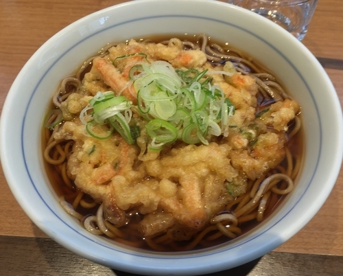 「てんぷらそば（￥370）」@川村屋の写真