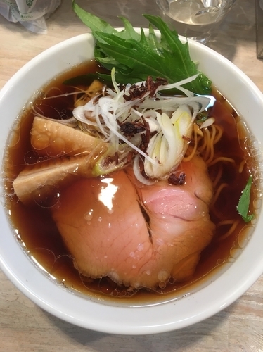 「醤油ラーメン750円」@麺屋 WILLOWの写真