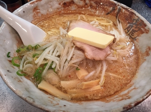 「味噌バター」@八龍 中川店の写真