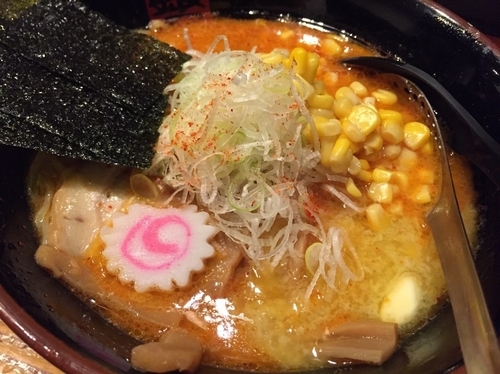 「辛みそにんにくバター」@熟成らーめん 銀のくらの写真