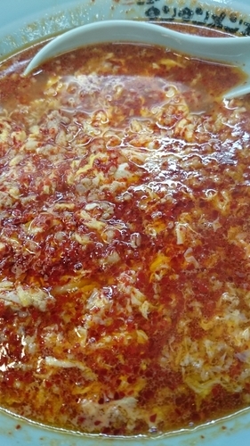 「タンタンメン中辛７５０円」@元祖ニュータンタンメン本舗 根岸店の写真