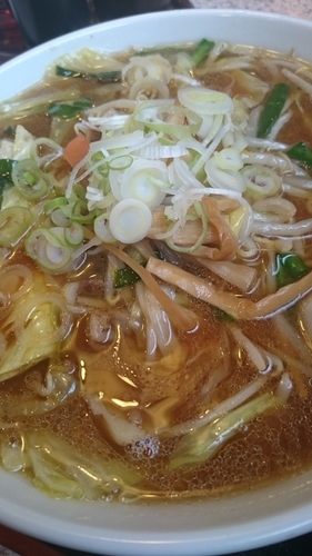 「味噌ラーメン７００円」@食堂いちばんの写真