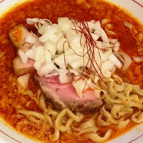 「【昼限定】背脂煮干 辛味噌仕立て」@麺庵ちとせの写真