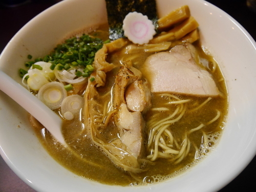 「限定 さんま一夜干しの中華そば」@おおぜき中華そば店の写真