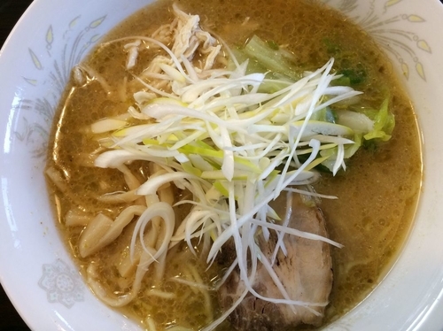 「【限定】柚子胡椒味噌らーめん 800円」@らーめん 竜屋の写真