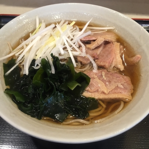 「鴨南蛮(¥460)」@名代 富士そば 川崎東口店の写真