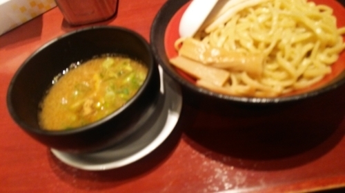 「濃厚魚介つけ麺(あつもり)」@博多らーめん ばりかた屋 与野店の写真