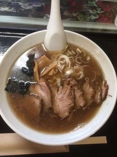 「チャーシュー麺&ブレンドコーヒー」@寺カフェ 中華そば水加美の写真