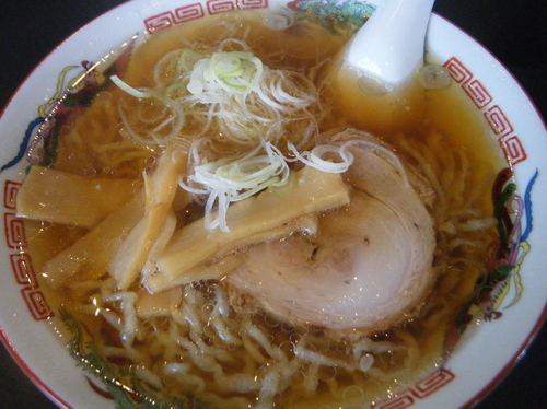 「らーめん600円-ｸｰﾎﾟﾝ50円=550円」@佐野らーめん 417の写真