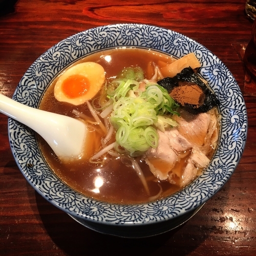 「中華そば」@元祖熟成細麺 香来 壬生本店の写真
