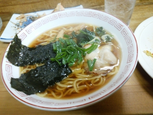 「ラーメン(並盛)500円」@てっぺいの写真