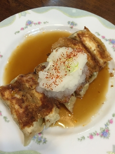 「大根おろし餃子」@馬鹿旨の写真