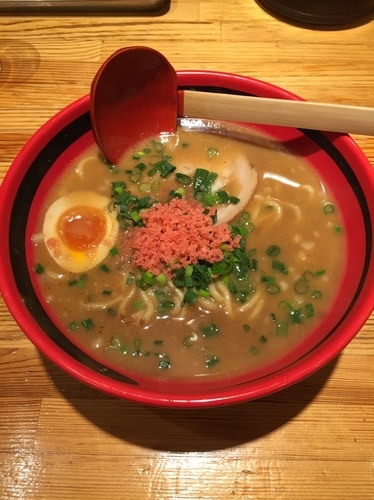 「えびしょうゆ  そのまま  太麺  780円」@えびそば一幻 総本店の写真