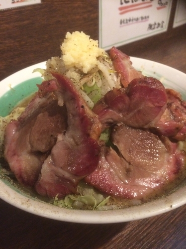 「利八流インスパイア麺セカンドインパクト」@自家製麺 麺屋 利八の写真