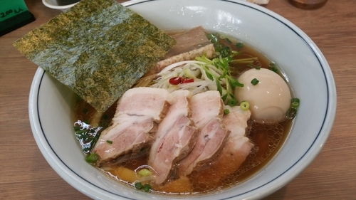 「極醤油SOBA」@麺家 Shumen Doushiの写真