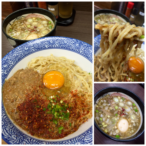 「【季節限定】かま玉つけそば￥980＋ラーパス味玉」@頓知房の写真