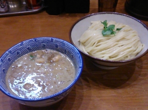 「特濃煮干つけ麺」@麺や百日紅の写真