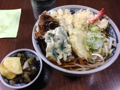 「天ぷらそば」@刀屋の写真