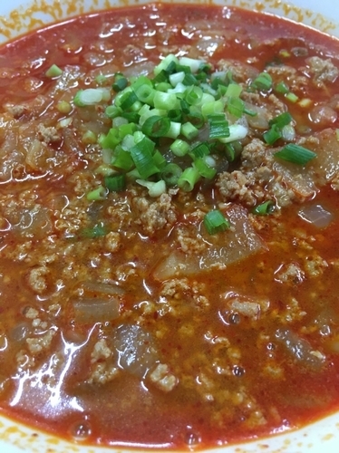 「勝浦タンタンメン」@お食事処 しんでんの写真