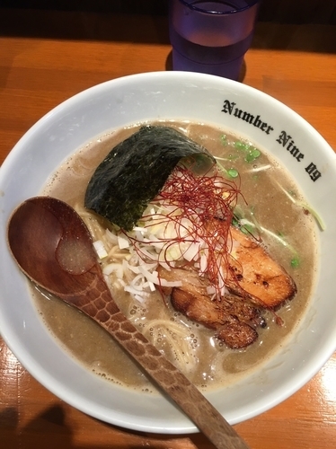 「濃厚ラーメン(煮干し)800円」@麺Dining Number Nine 09の写真