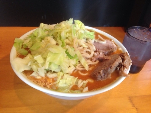 「味噌ラーメン（大盛り）900円」@ファットンの写真