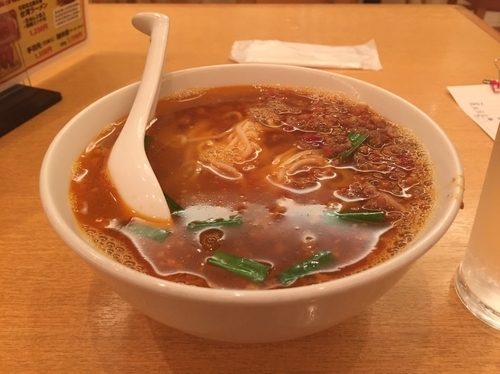 「台湾ラーメン」@中国台湾料理 味仙 中部国際空港店の写真