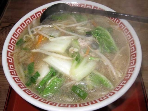 「タンメン　600円」@さかえやの写真