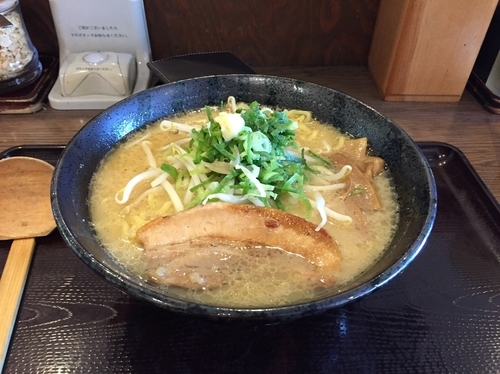 「濃厚味噌ラーメン」@北海道らぁめん伝丸 南葛西店の写真