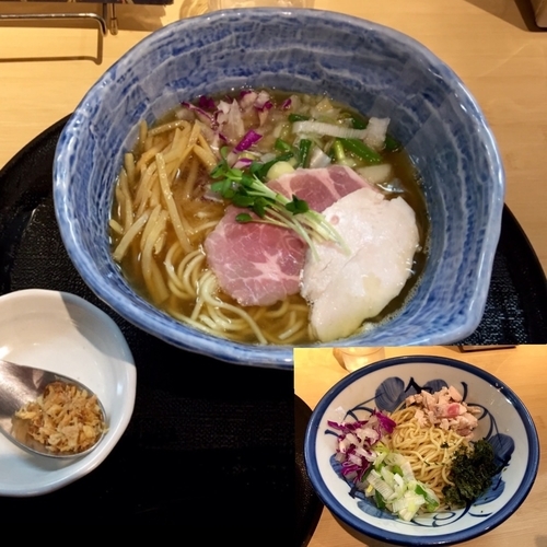 「東京軍鶏そば&替え竹」@つけ麺 たけもとの写真