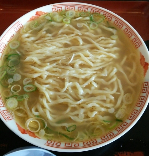 「らーめん【塩】大盛り550円」@松屋製麺所の写真