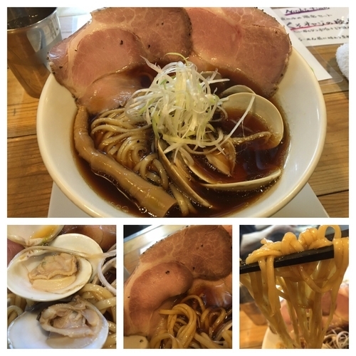 「はまぐりラーメン  950円」@くそオヤジ最後のひとふりの写真