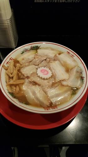 「肉煮干中華そば780円」@肉煮干し中華そば さいころの写真