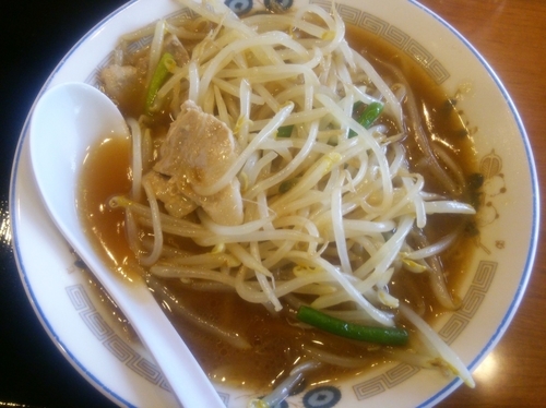 「肉もやしあんかけラーメン」@山田うどん食堂 小島田町店の写真