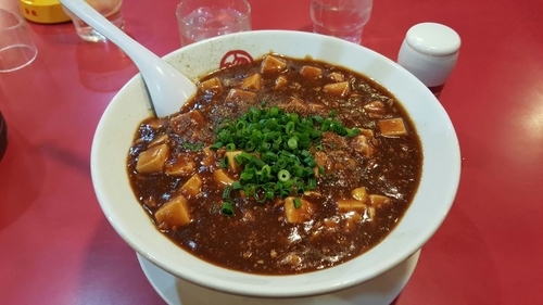 「超麻婆豆腐麺」@珍來 取手店の写真