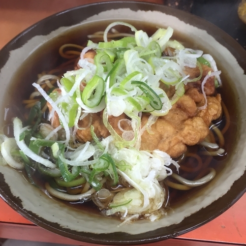 「いかげそ天（￥400）」@六文そば 須田町店の写真