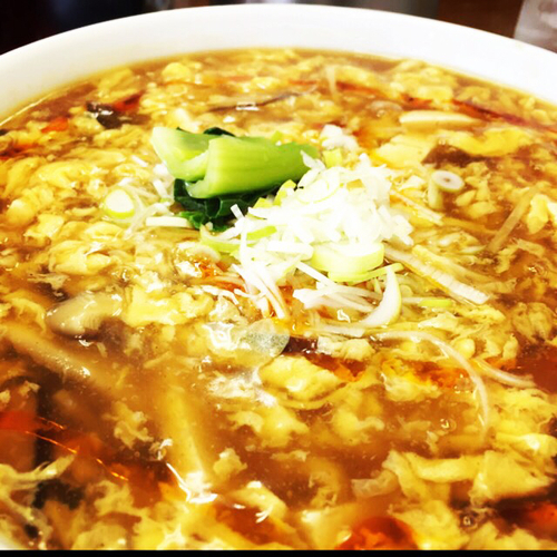 「酢辣湯麺」@桃源郷の写真