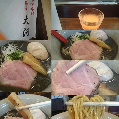 「黒味噌ラーメン」@味噌専門 麺屋大河の写真